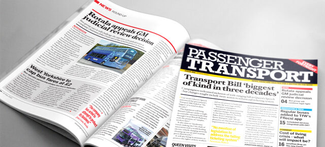 Out now: Issue 265 of Passenger Transport
