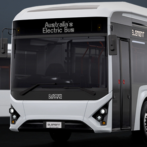 Australian-built electric bus heading to UK