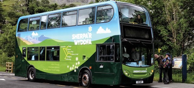 Buses in Wales head in a new direction